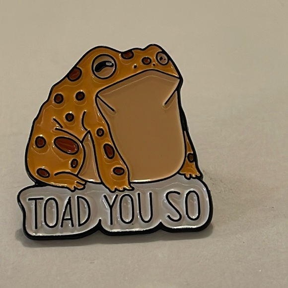Toad You So Enamel Pin - Picture 2 of 4